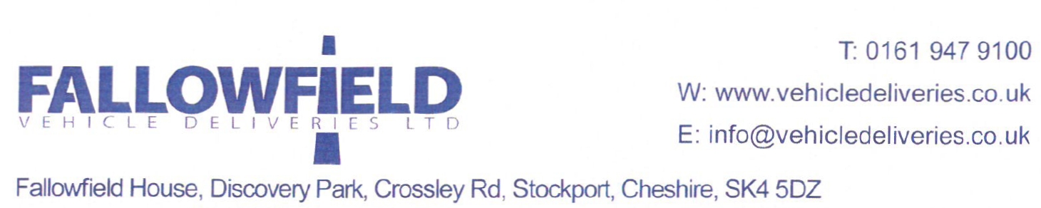 Fallowfield logo and details