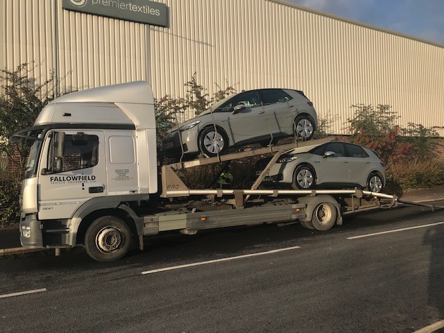 Fallowfield Vehicle Deliveries Electric VW